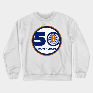World Football League (1974-1975) 50th Anniversary Logo Crewneck Sweatshirt
